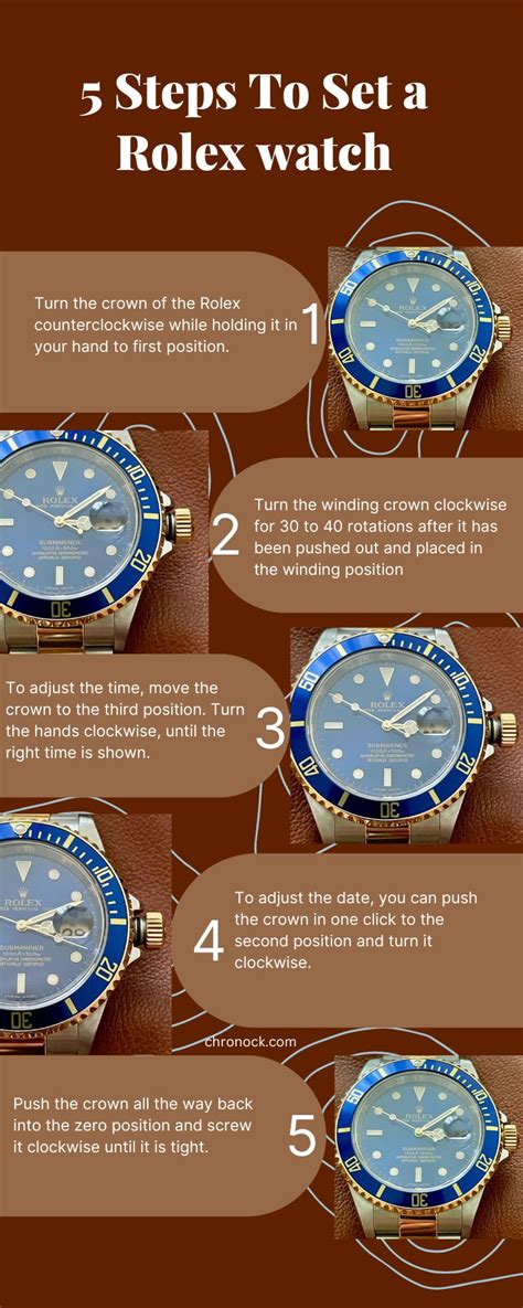 how to set rolex watch.